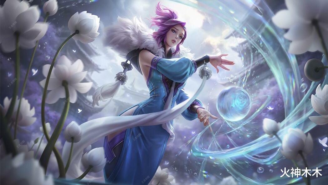 甄姬|常用法师能暴露你的真实段位，钻石用甄姬，王者都用她上分