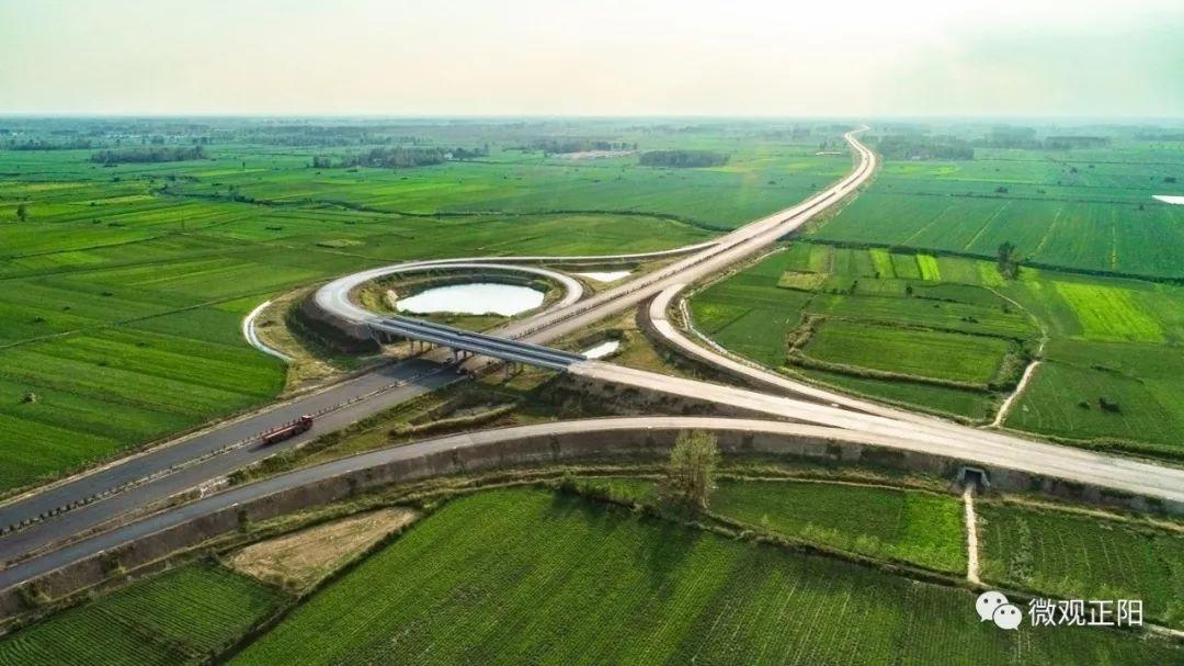 航拍高清大图！驻马店这三条高速正式通车，经上蔡、遂平、正阳、确山