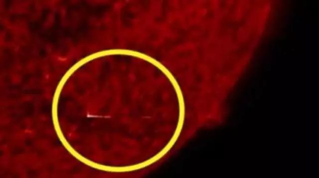 外星人|趣探索：NASA照片显示太阳上疑似藏有外星人