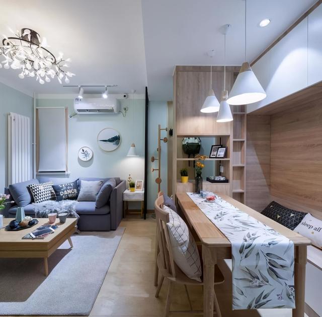 |37㎡精致小户型，高雅中透出质朴，颜值与实用性并存，太美了！