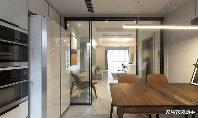 []新房终于完工，不做电视墙，厨房很高级，全房舒适又解压，晒晒！