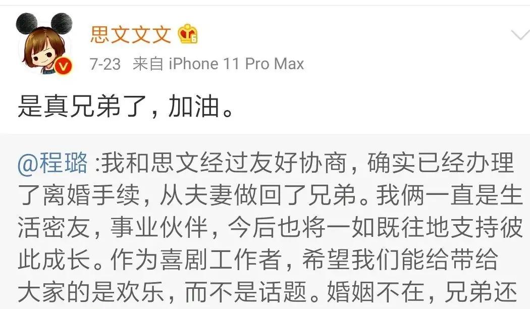 程璐|程璐思文离婚后,思文不仅家没了,工作也没了