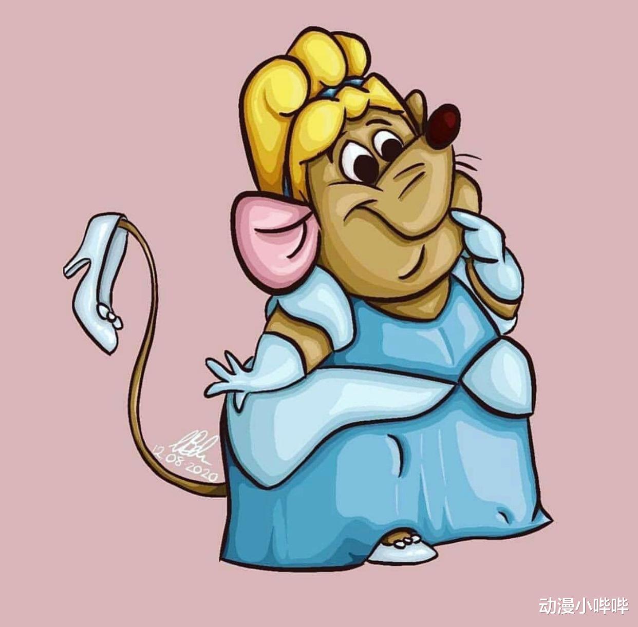 畫風奇特的迪士尼公主，寵物換上公主裙，像極偷穿大人衣服的孩子-圖5