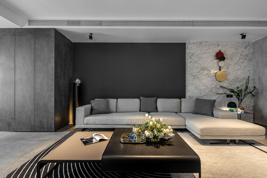 「」暖灰，安静、平和，追求空间独特气质 设计打造释放自我的空间