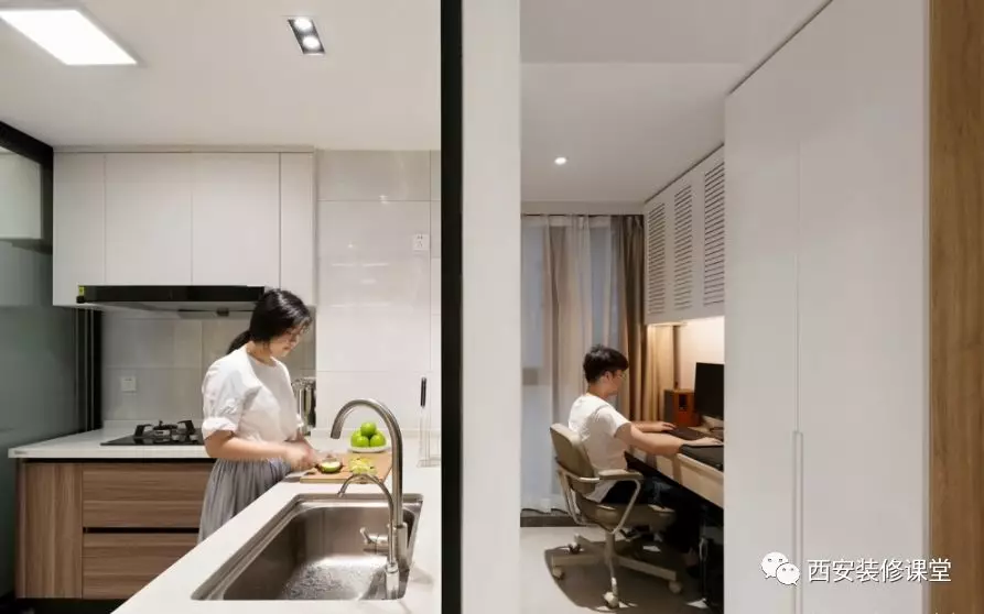 ：87m2老房改造，几乎砸掉所有墙体，开放简洁通透设计