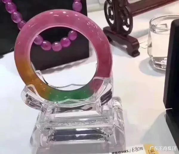 #翡翠#闪瞎眼的三彩“福绿寿”“清代玻璃种”，谁敢买就是把12万扔水里！