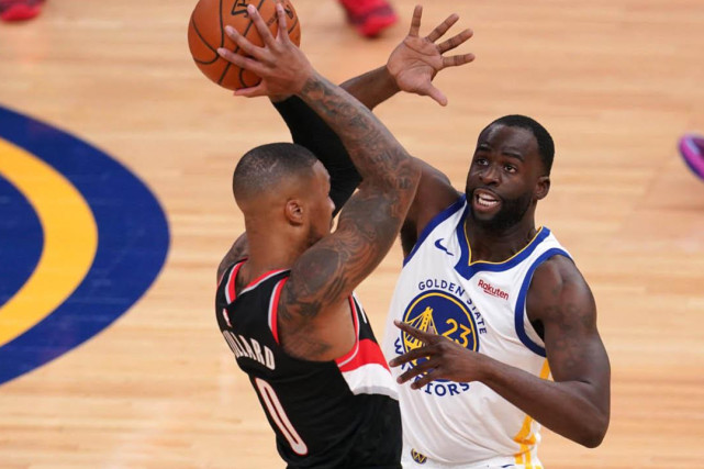 勇士队|送走格林？美媒曝勇士开拓者交易方案出炉，库里或迎冲冠最佳帮手