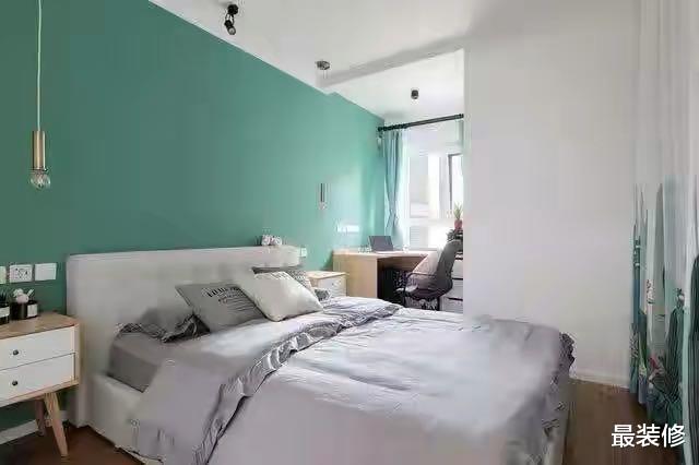 「电视背景墙」50平清新北欧风小户型装修，15万轻松搞定，忍不住想晒晒！