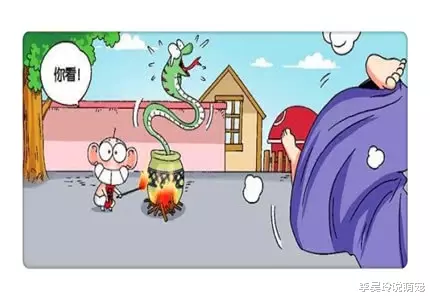 搞笑漫画：呆头一招能让“音乐蛇”出来？鸭子自动报警器上线！