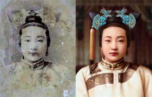 珍妃|高科技复原珍妃容貌，确实漂亮，像极一女明星，难怪光绪如此爱她