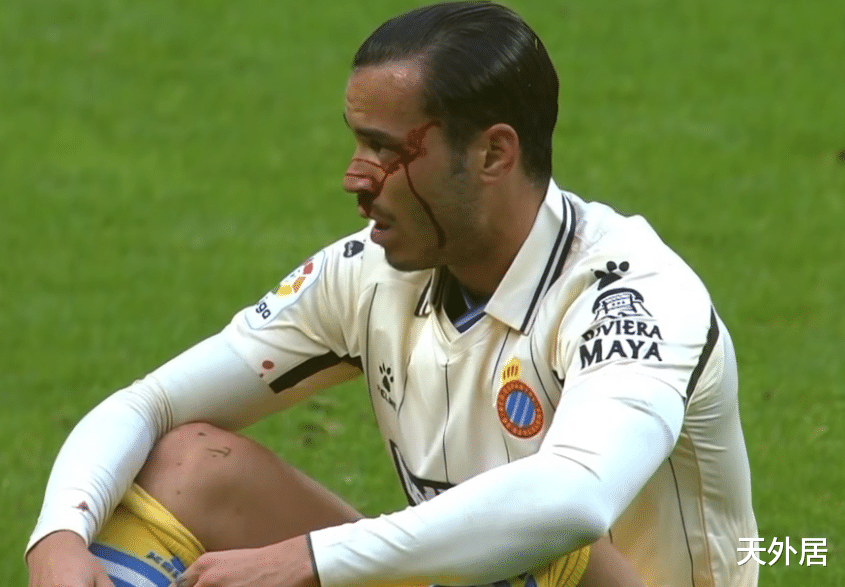 西班牙人|西班牙人2-0拿下！武磊中柱被换下，替身出场梅开二度+血染现场