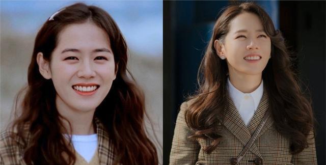 [孙艺珍]孙艺珍儿时旧照被翻出，21岁与38岁形象近似，堪称冻龄