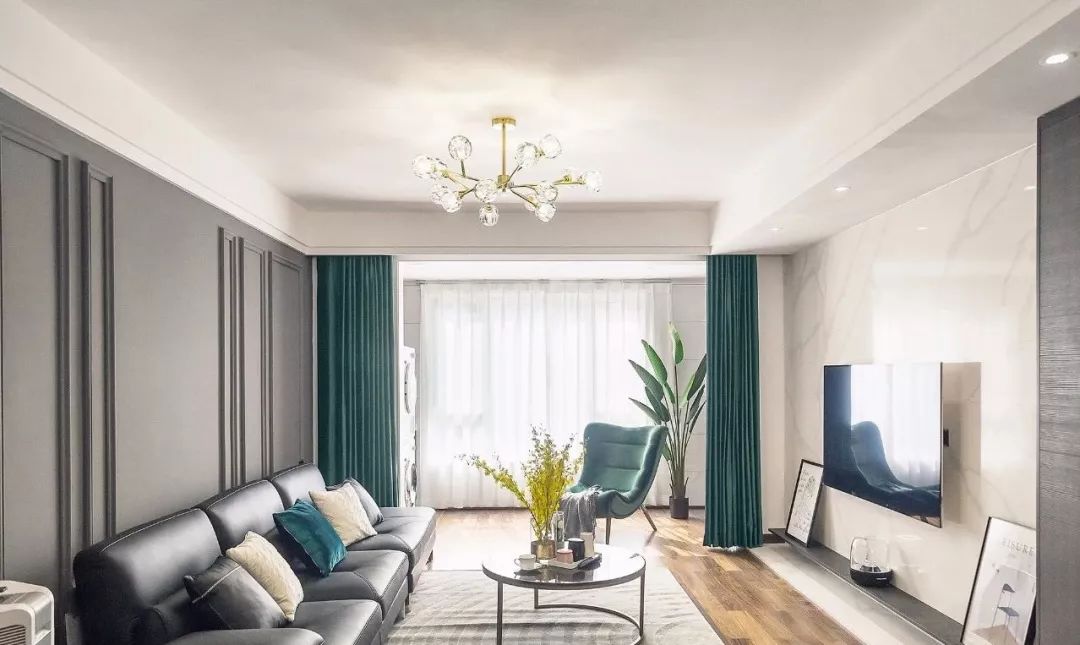 【】109平现代轻奢三口之家，独立储物间+衣帽间，不要太赞