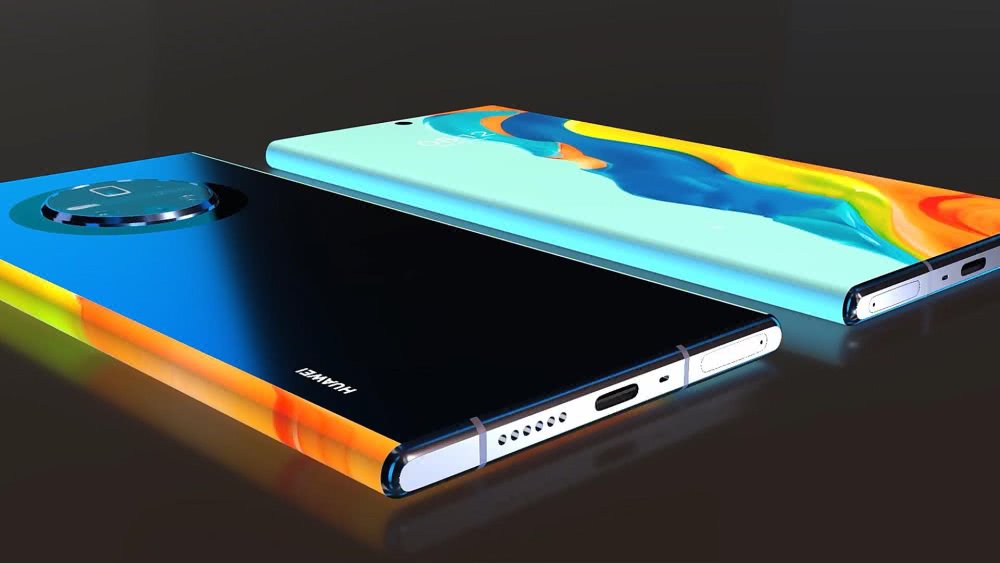 【环绕屏】华为Mate40Pro概念机：打孔环绕屏＋触摸5镜头 这才是真正的豪横