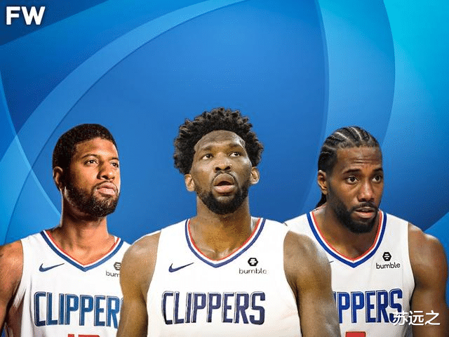 「快船队」NBA要变天了！美媒建议快船4换1组最强三巨头，湖人靠边站，卡椒坐等夺冠