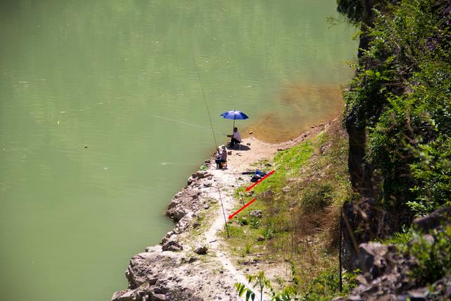 #秦岭#秦岭山阳金钱河｜这河里能钓鱼不？有点险，禁止钓鱼，但能钓寂寞
