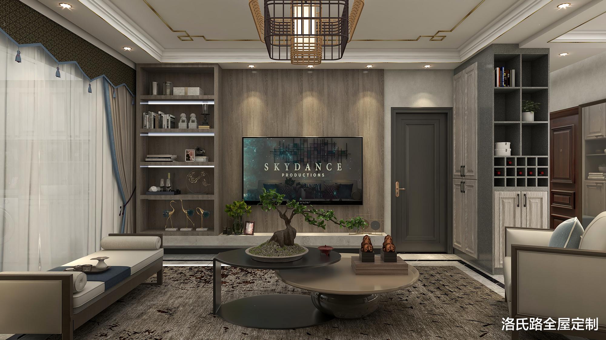 「」低调奢华的新中式，原来可以这么美，简直爱了