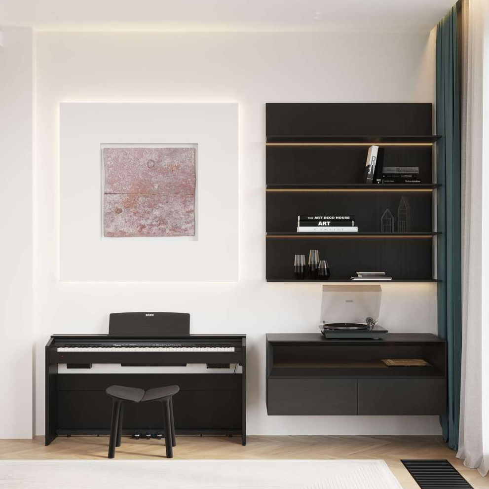 设计师|93㎡ 两居室,木饰面这样用高级感翻倍!