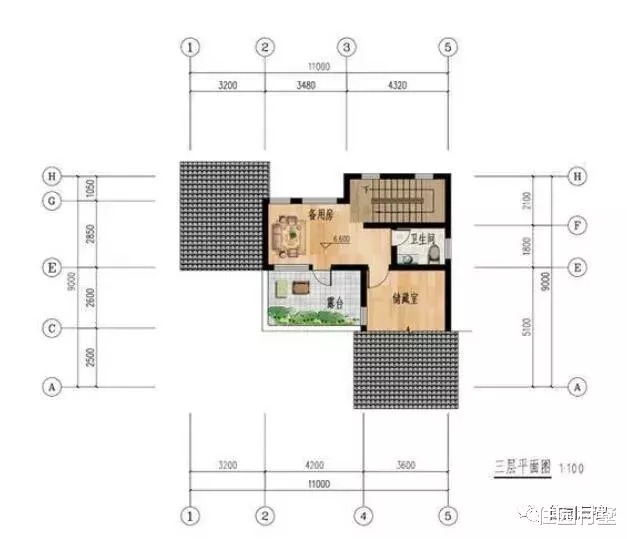 |农村自建红砖别墅，面宽11米还有车库，3室1厅很舒适，外观也好看