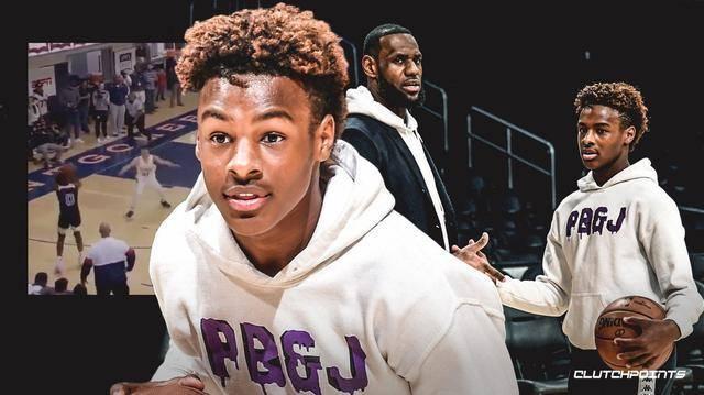 「勒布朗·詹姆斯」虎父无犬子！詹姆斯大儿子全美最新排名出炉！