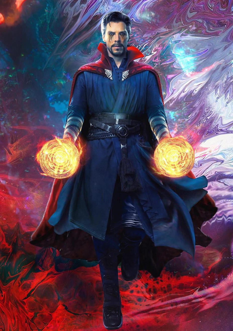 『奇异博士2』《奇异博士2》概念场景:牺牲角色登场,树后探出脑袋的人是谁?