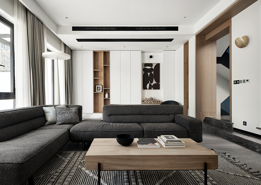 南京|450㎡别墅设计，极致简约、更高级！