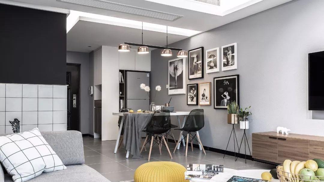 榻榻米|她晒出100㎡新家，冰箱放在玄关，看起来不奇葩，反倒好看极了！