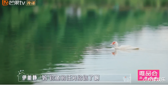 『伊能静』伊能静随口一说，秦妈妈就去钓鱼，伊能静蹲下来给她洗脚！