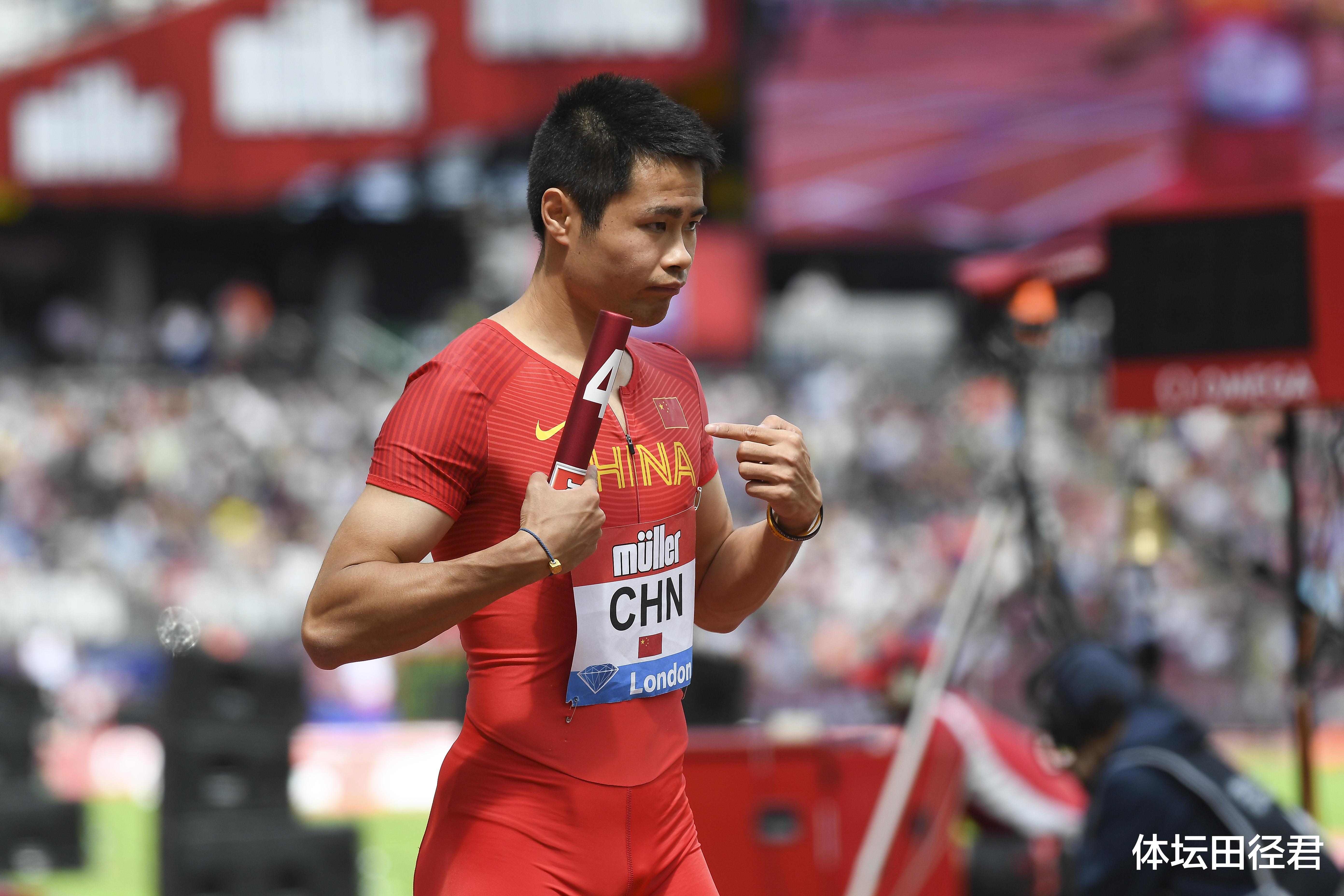 【苏炳添】10秒71!中国百米名将大退步夺亚军 三年前实力次于苏炳添谢震业