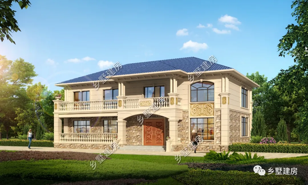 |10套：现在回农村自建房，越来越多的人选择二层小别墅