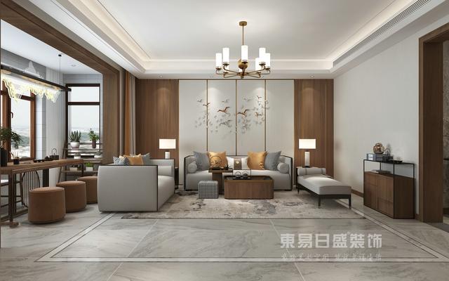 「」210㎡新中式风，这才是国人的居住方式