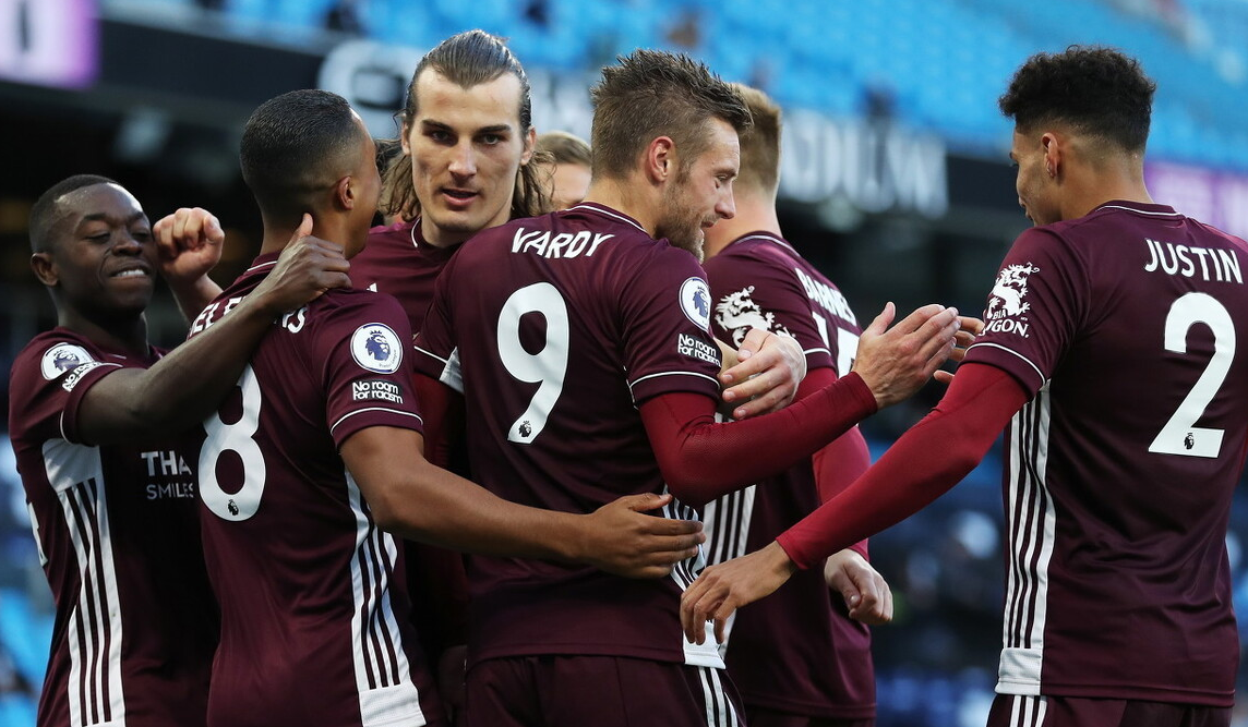 杰米·瓦尔迪|爆冷！1-0到2-5！英超夺冠热门惨遭逆转，33岁瓦尔迪轰入3球