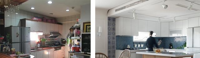 「」165平简欧风格设计，“流线型”的吊顶设计，还是第一次见！