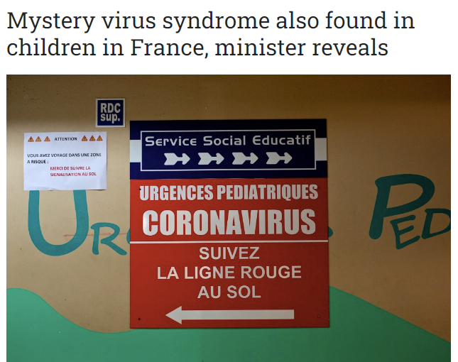 「」欧美六国发现儿童患罕见疾病案例，世卫要求全球临床医生警惕