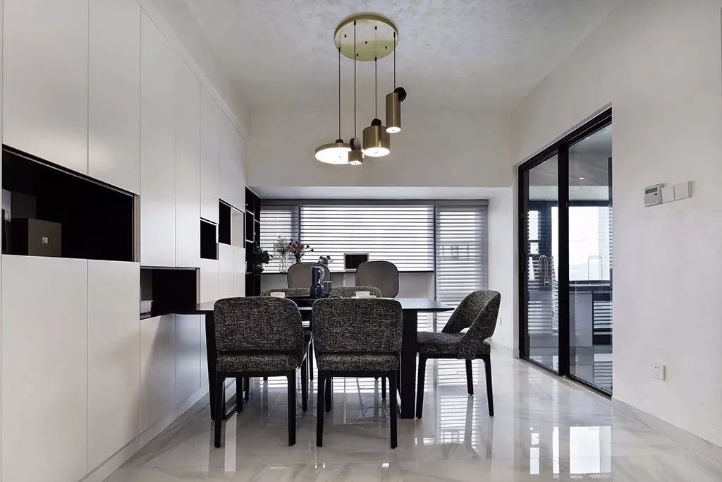 |107㎡现代简约风,使人感到更加精致和大方