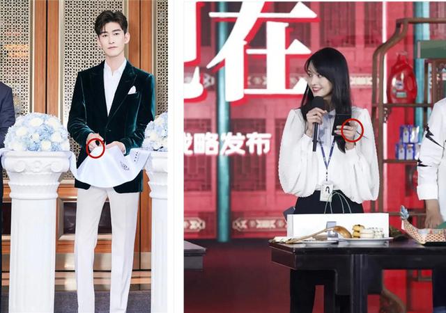 郑爽|郑爽、张翰疑似复合？两人被扒多次戴情侣戒指，年初的愿望成现实