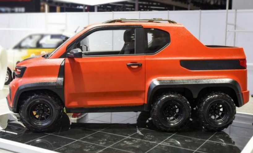 滑县|五菱这下厉害了，六轮电动皮卡亮相，网友：钓鱼看风景神器