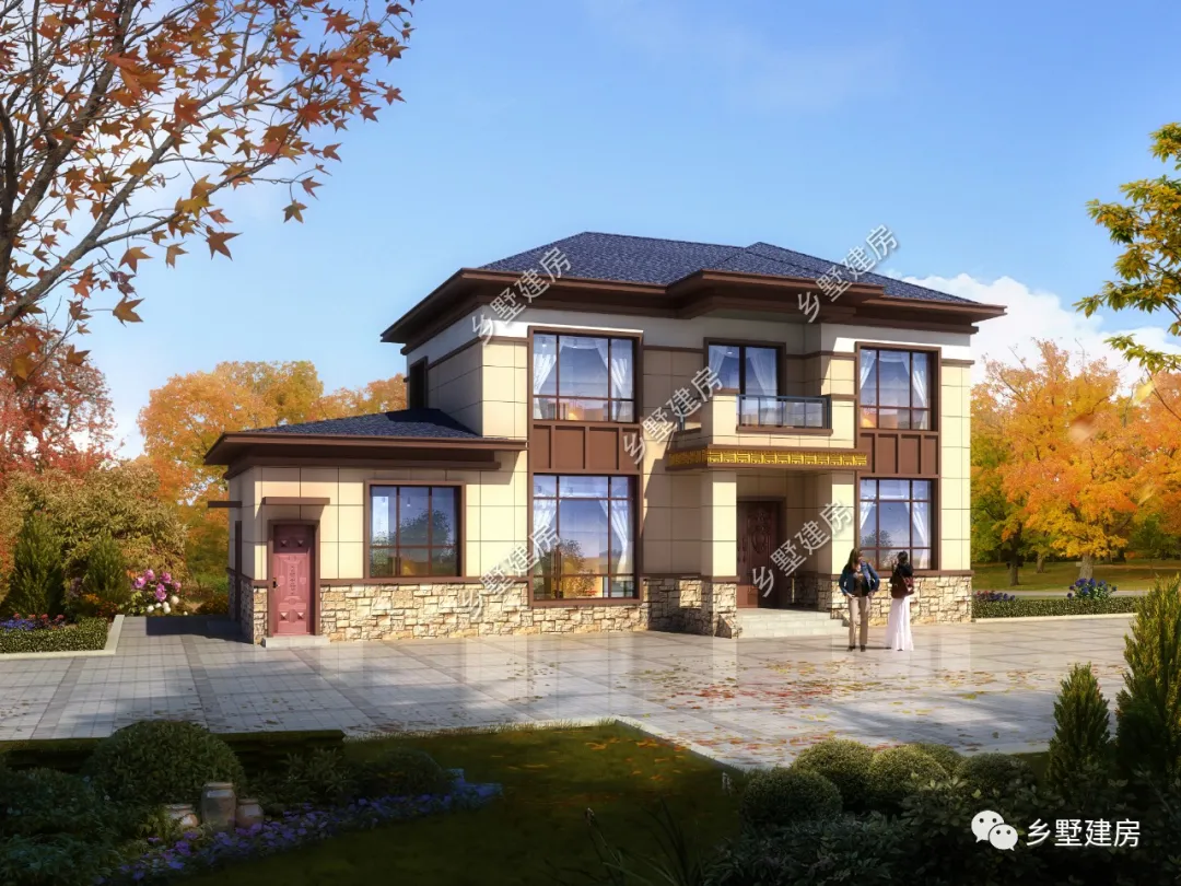 |10套：现在回农村自建房，越来越多的人选择二层小别墅