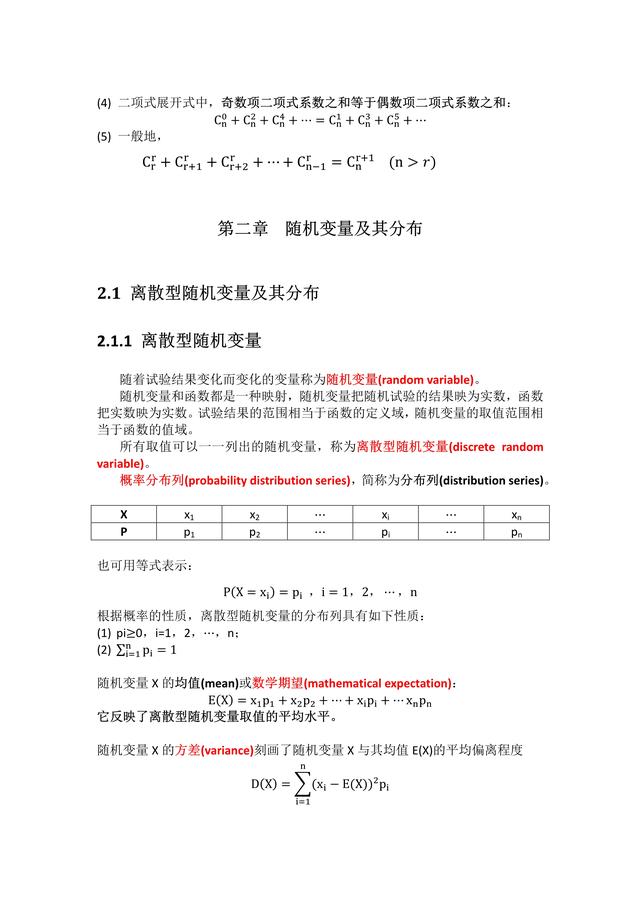 『高中数学』高中数学：选修2-3知识点清单，内容不多，收藏打印下来背记