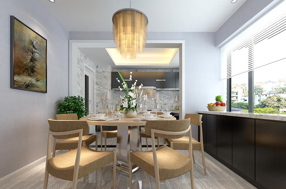 |邻居家125㎡大平层，装简约风，成了小区的网红装修，被入户迷住了