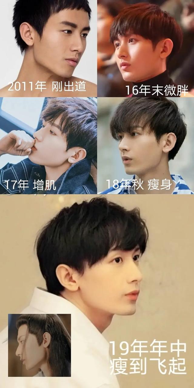 成毅|《琉璃》成毅被扒整容？其实只是减肥惹的祸，整容式减肥还有他们