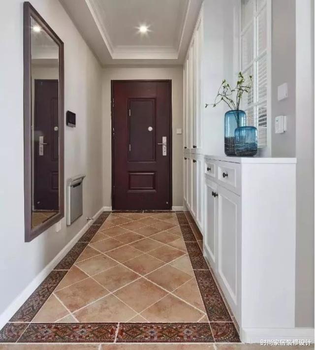 「」家里就一个玄关鞋柜，不会装别乱装，这样装既漂亮又实用！