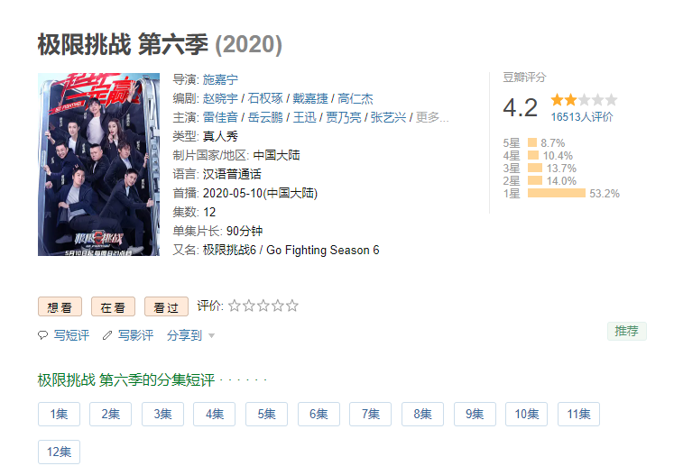 「极限挑战」雇水军刷分？《极限挑战》口碑低开高走，看到网友评价我笑了