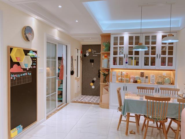 『』实拍110㎡小户型装修效果，软装后效果像开挂，跟网红家居一样！