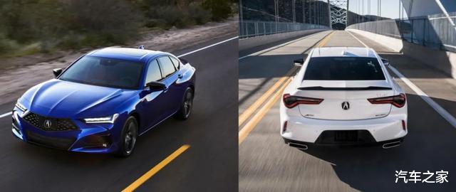 讴歌TLX▲V6+全轮驱动+四出排气，车长近5米的它有10个挡