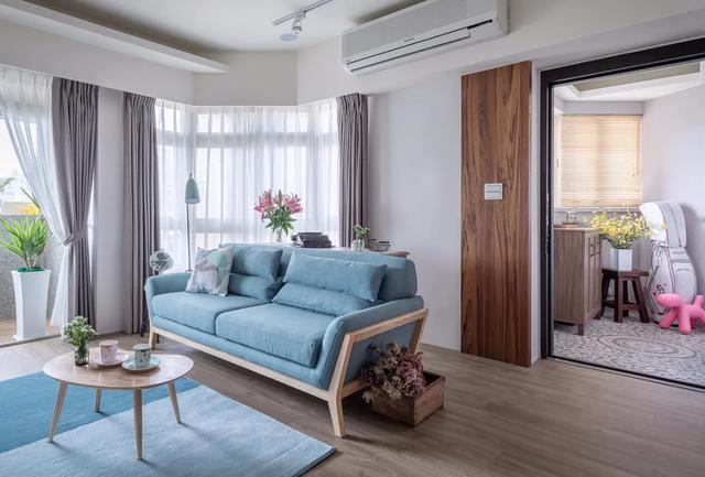 「北欧风」淡雅日式搭配童趣北欧风！89.3平米自然木质调家庭住宅