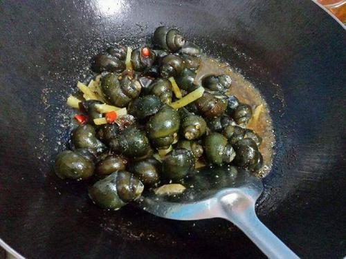 「田螺」为什么你炒的田螺吸不出来？学会这1招，田螺“一吸就脱壳”！