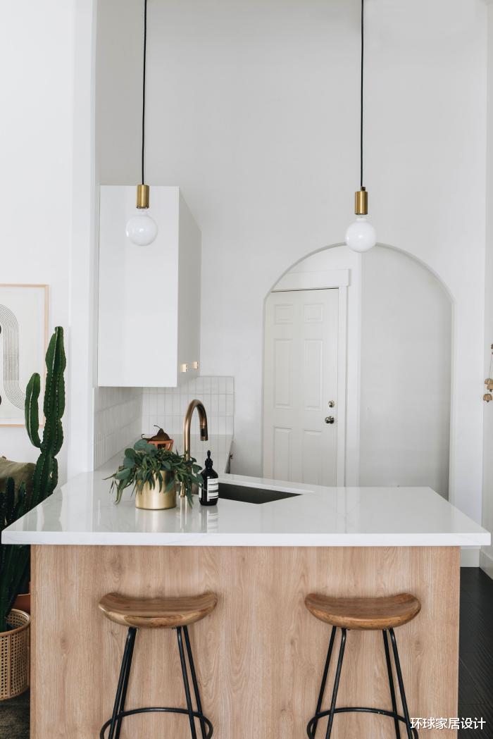 |回家我也这样斜45度装水槽,台面空间充分利用,洗菜置物都方便