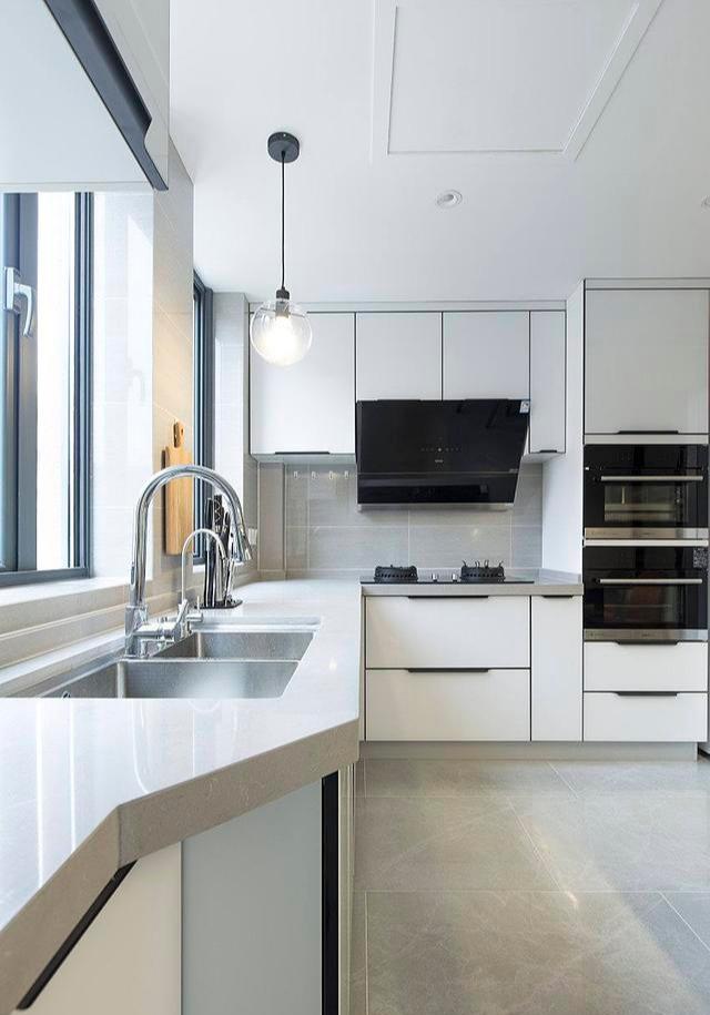 『』新房终于完工，不做电视墙，厨房很高级，全房舒适又解压，晒晒！