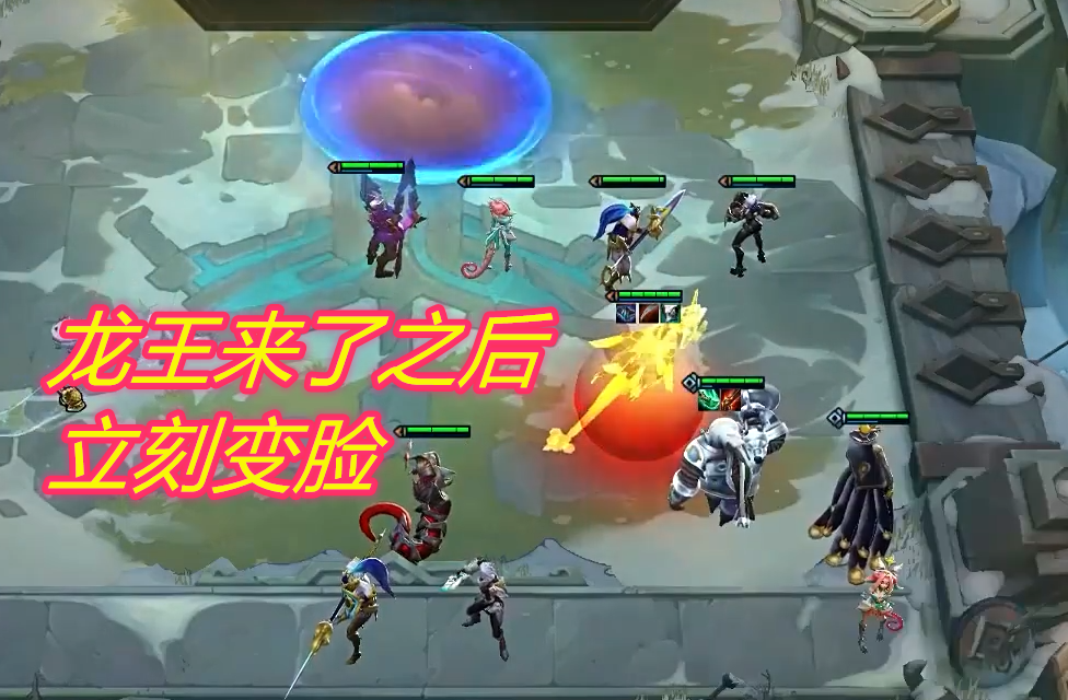 #神超#圣盾蛇女只是打工仔？神超灵性换装“圣盾龙”，两滴血极限第一！